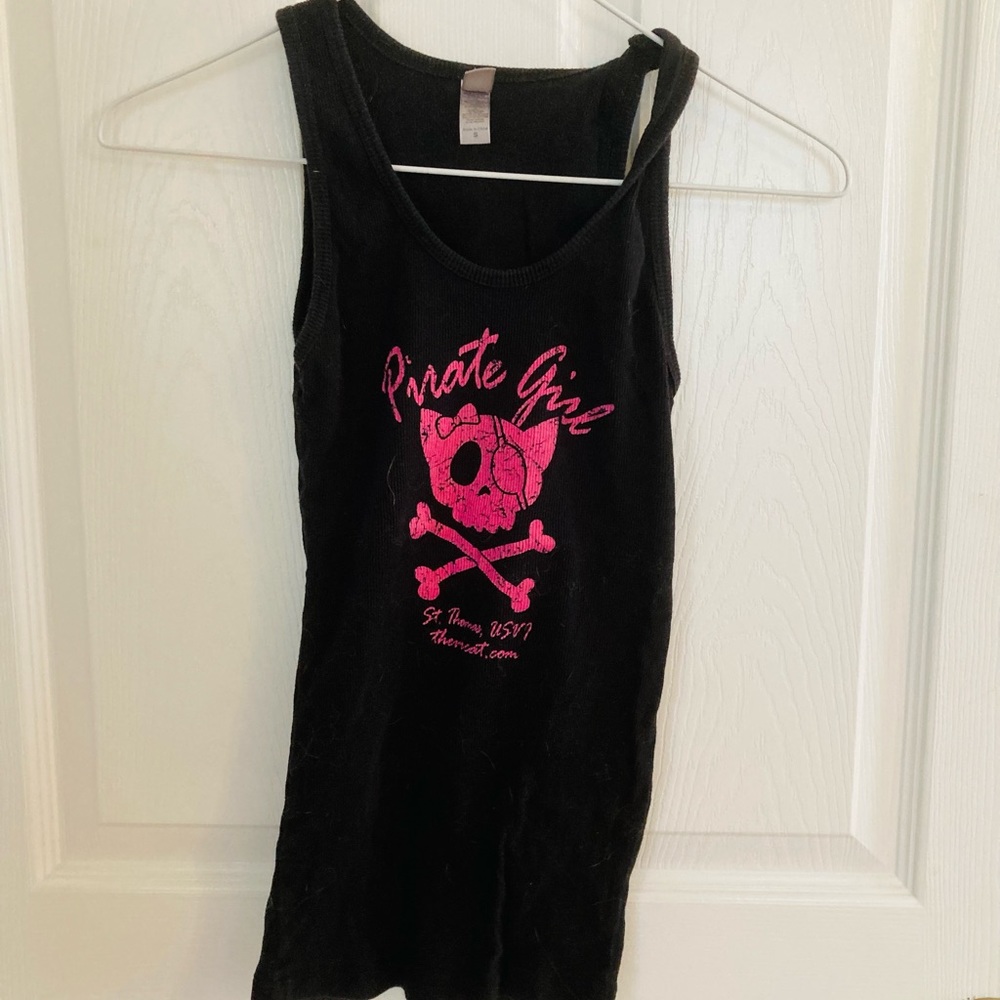 Graphic tank top